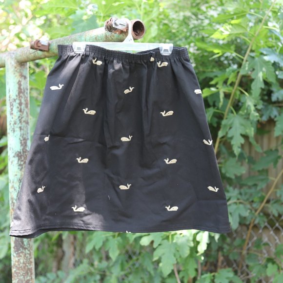 ✨2/30 Vintage | whale print skirt - Picture 4 of 6